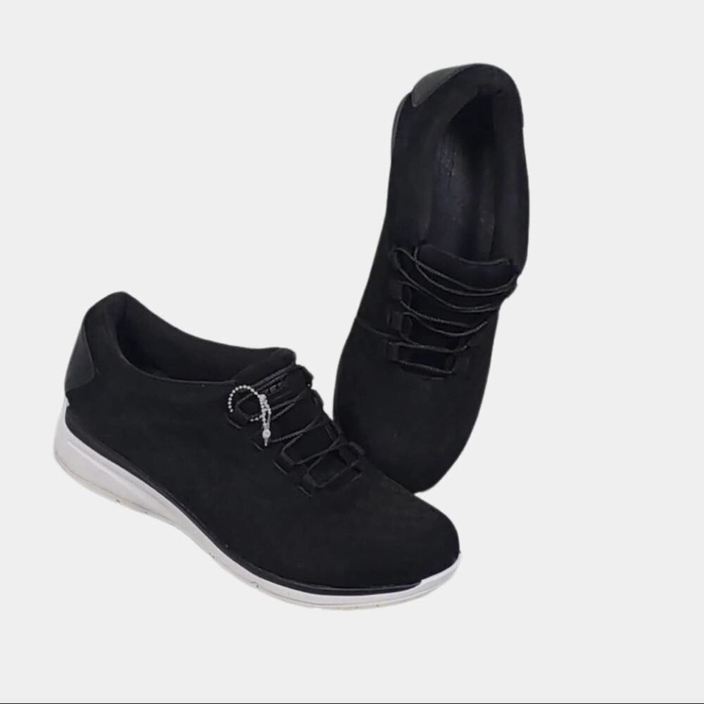 Zero Tie Fresh Breeze Black Running Sneaker Size 8